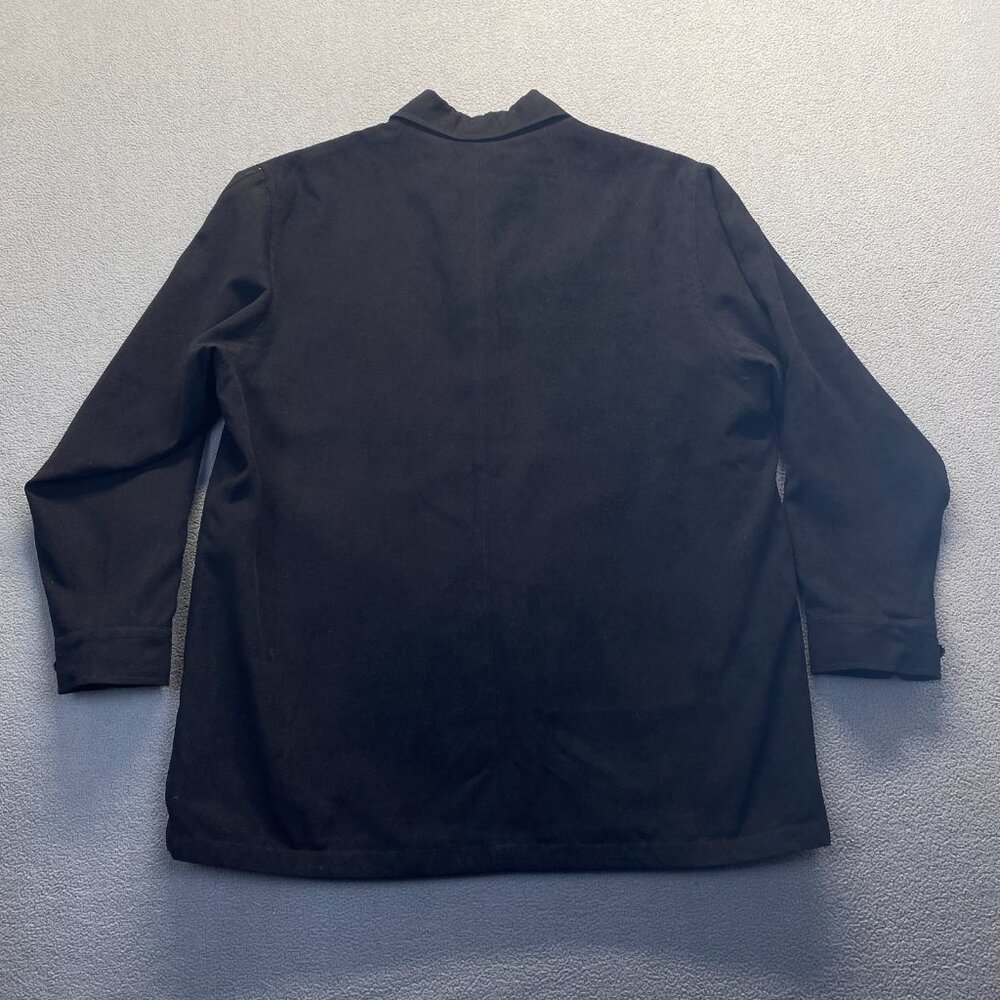 Gochu by KBB Shirt Mens Size XL Black Utility Workwear Pockets Zipper - Picture 2 of 13